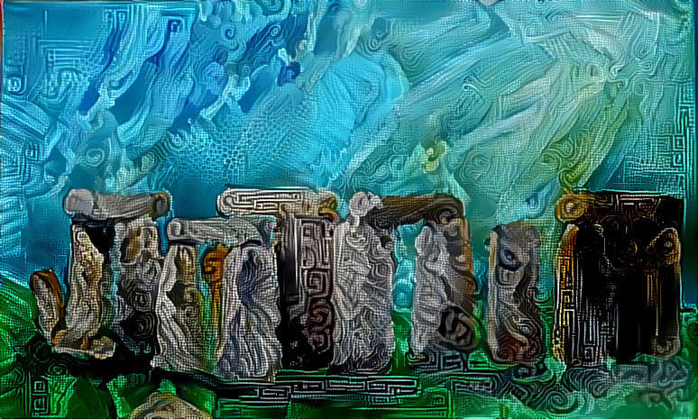 Stonehenge, painting