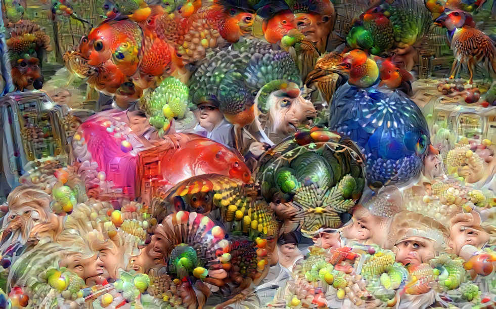 Happy Easter Deep Dream