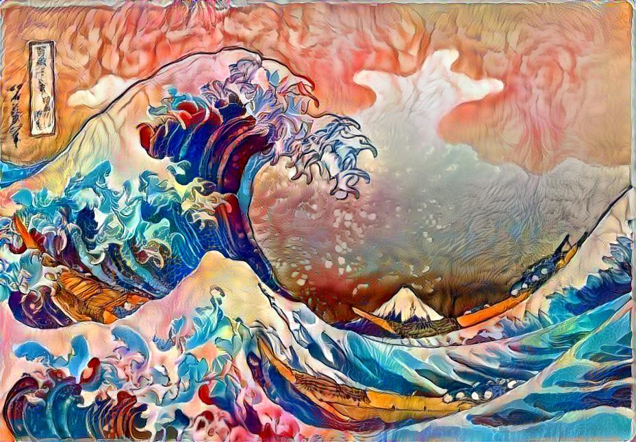 great wave of acid trip