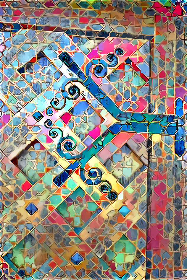 Lax portal detail moroccan tiles 2