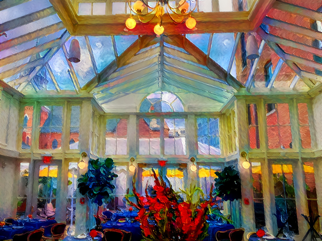 Glass Dining Room, Adelphi Hotel, Saratoga Springs, NY  (V2)