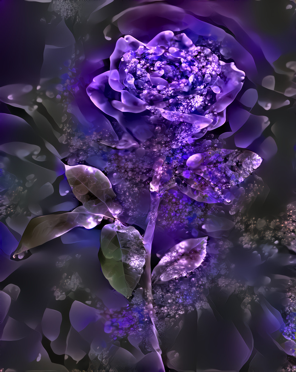 BlackRose in Lavender