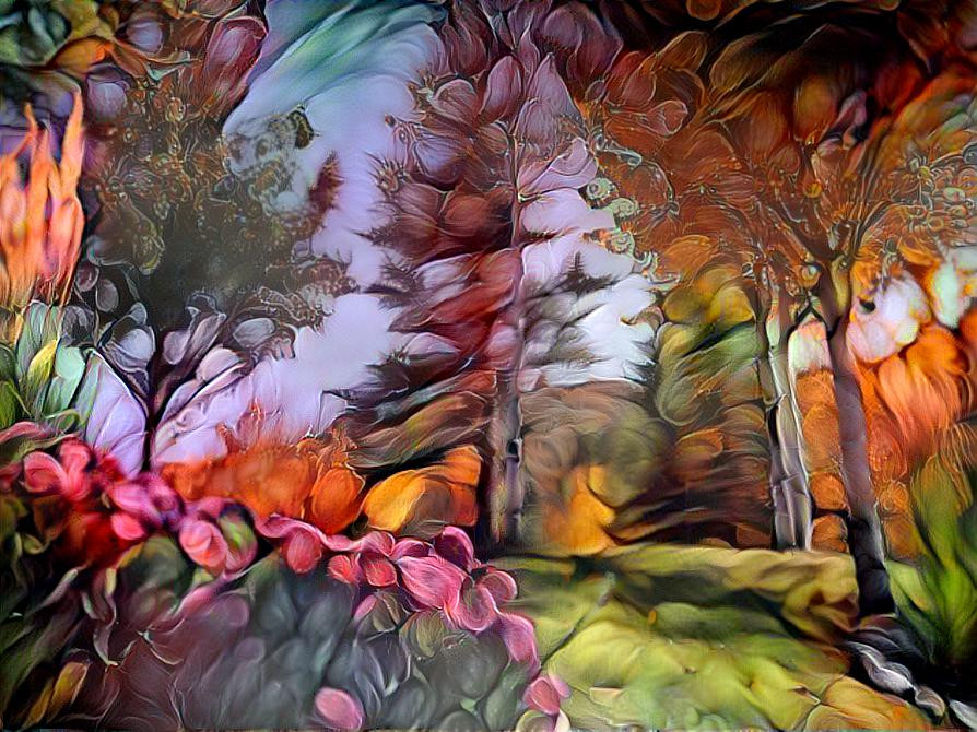 Digital Art by MJI- Aspen Afternoon 3