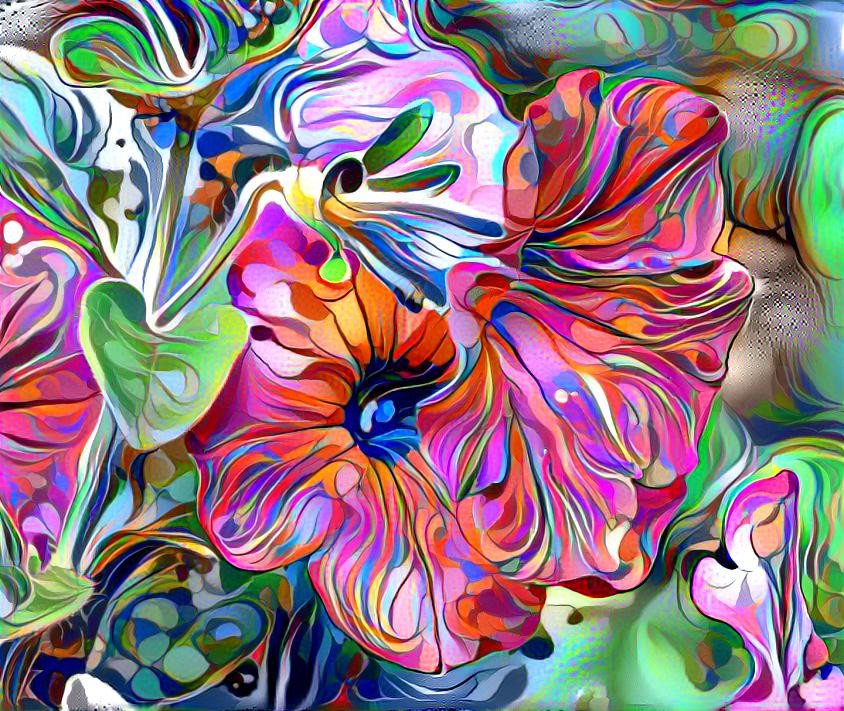 Swirl Look Flowers