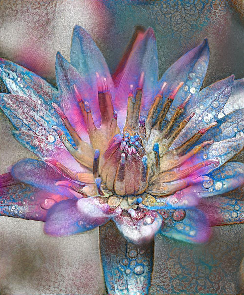 Out of the murky mud of life grows the purely beautiful Lotus Flower, trusting in its own Unfolding.