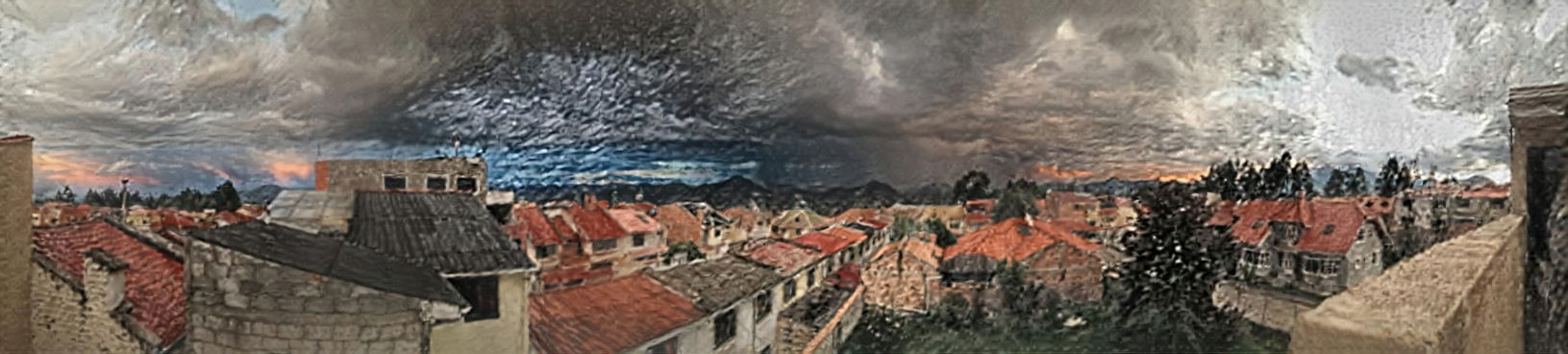 Cuenca Skyline Panorama