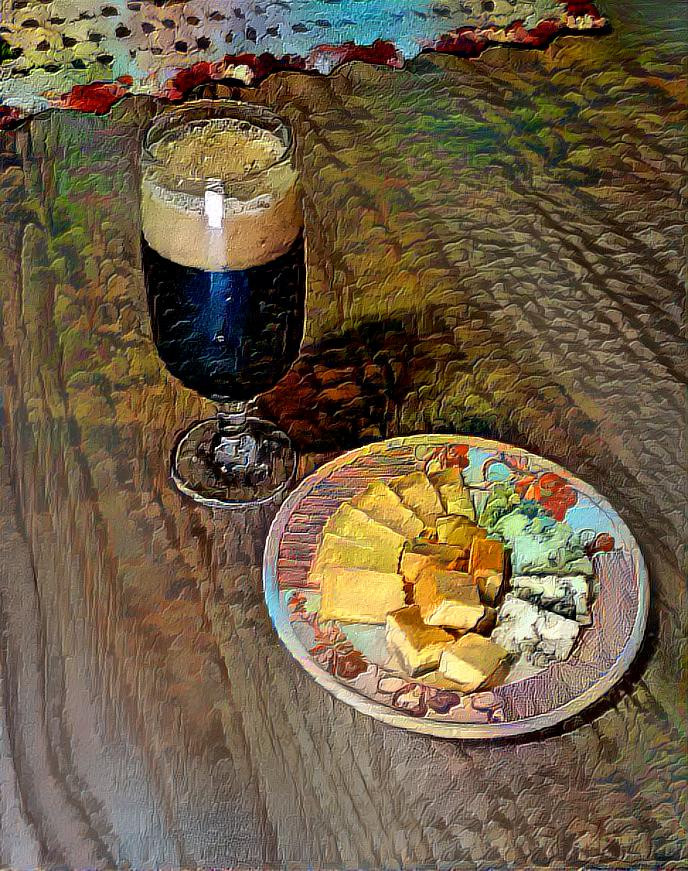 Beer and cheese