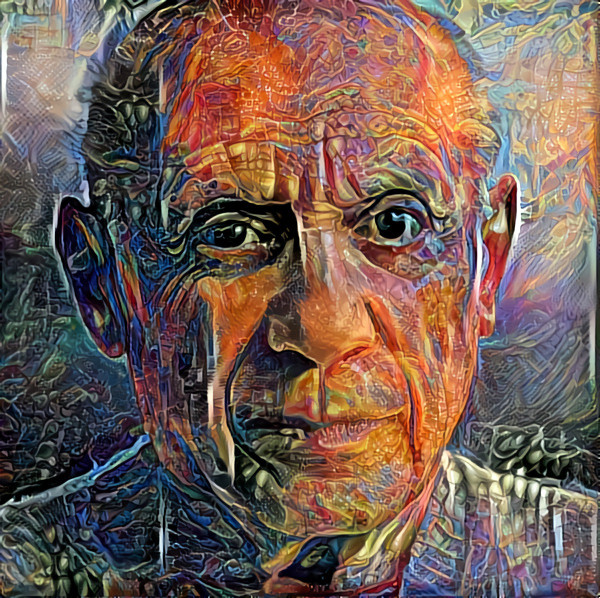 Picasso meets Alex Grey