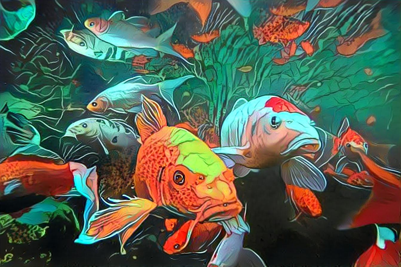 Koi pond