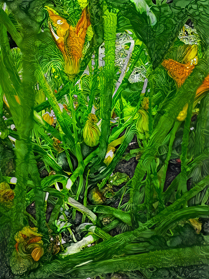 Squash plant