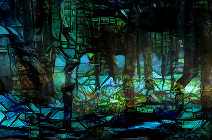 Stained Glass Forest