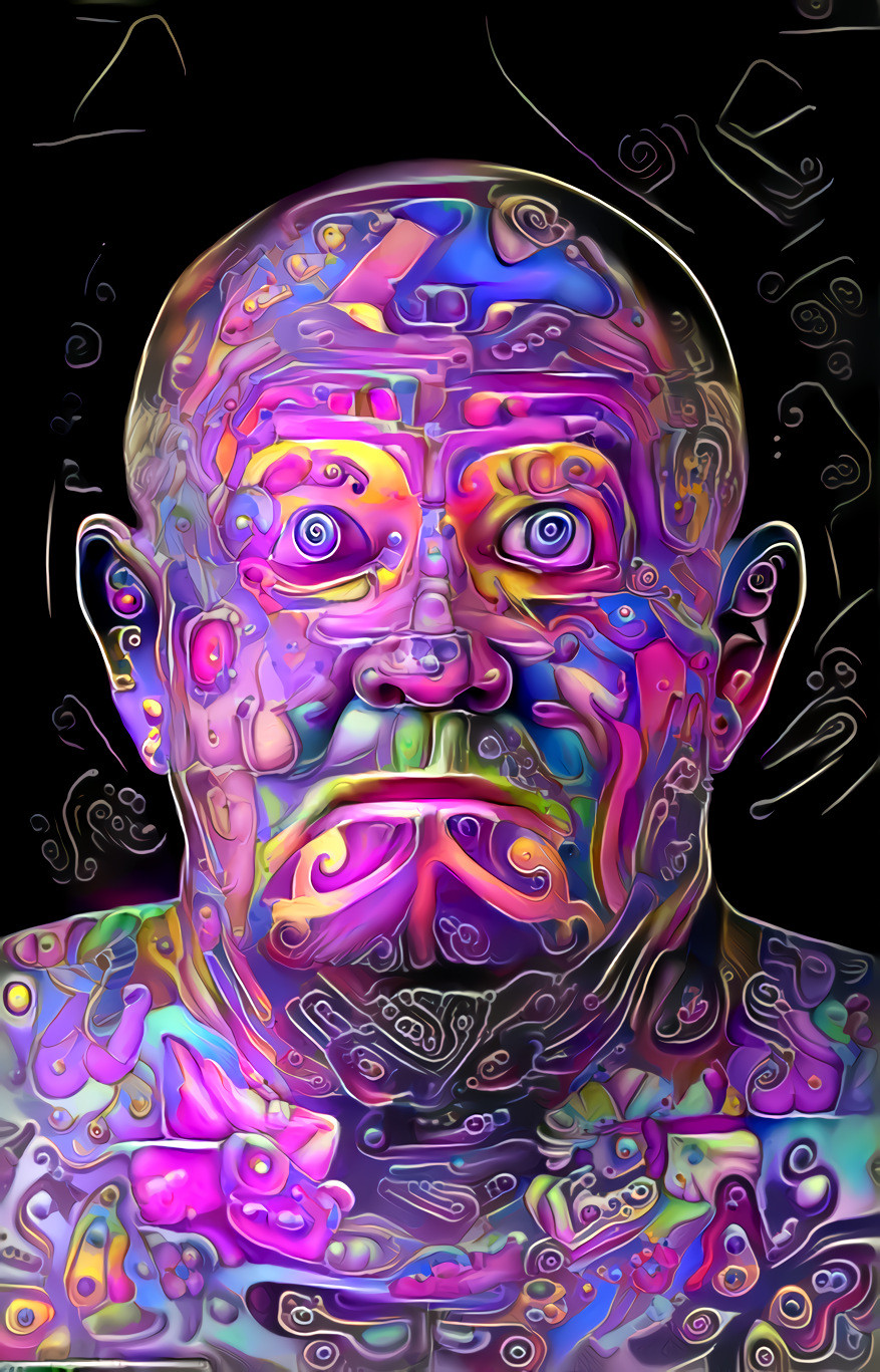 Trippy man 