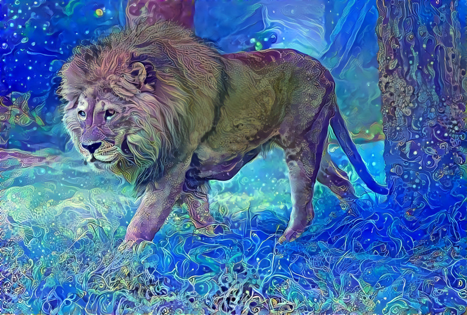 Moon Lion