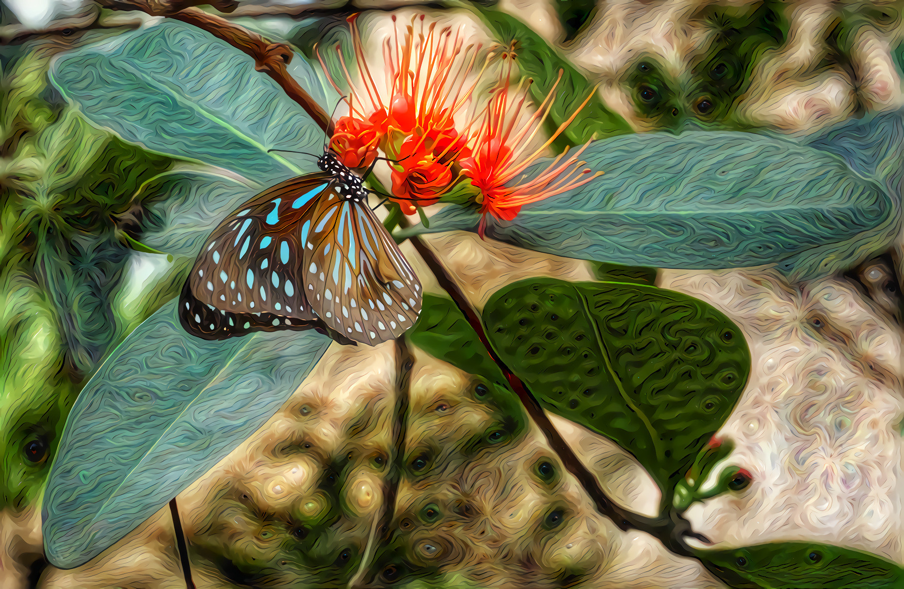 Butterfly Feeding