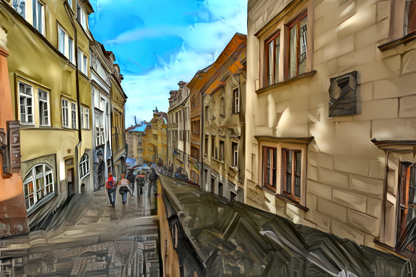 Street in Prague