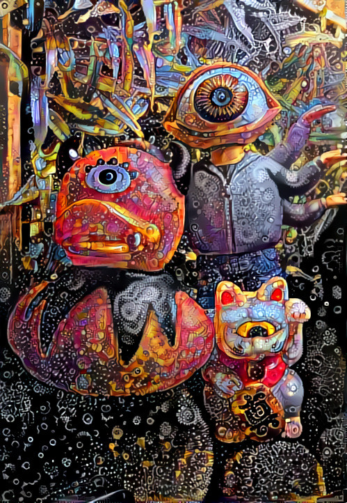 Attack of the One-Eyed Toys - the Cosmic Colorway