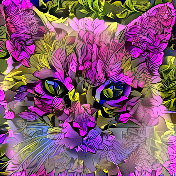 Flowerish Cat