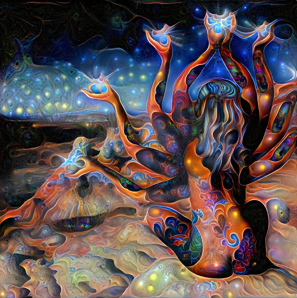 Kali creates the Stars