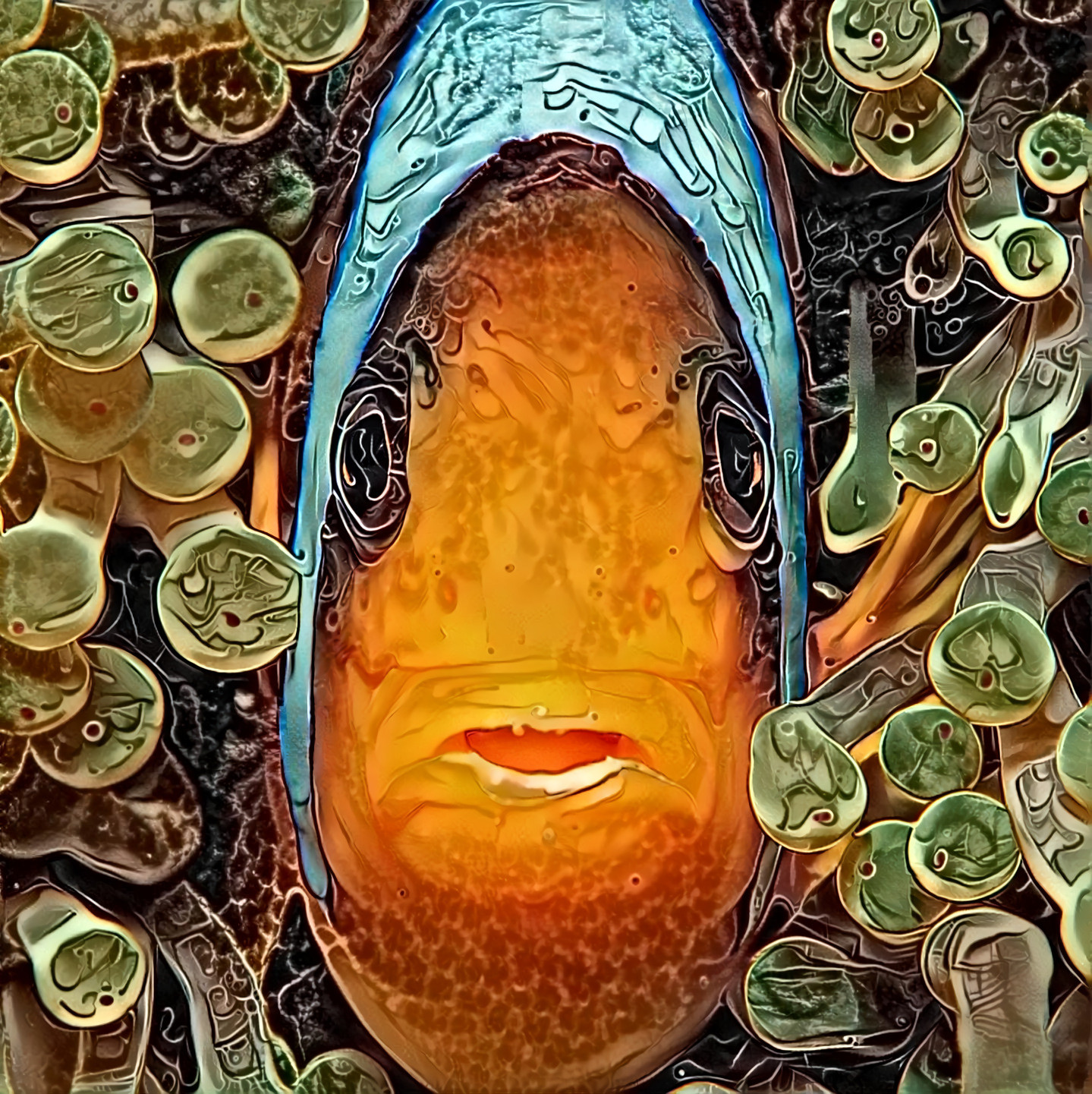 A Red Sea clown fish, Deep Dreamin’ in waters off Sudan’s coast. Photo Credit: Reinhard Dirscherl