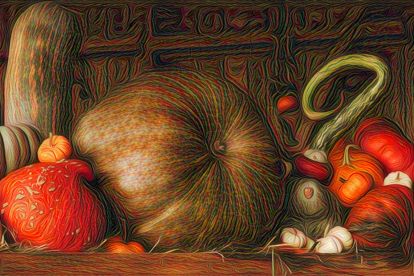 Still Life, Autumn Pumpkins