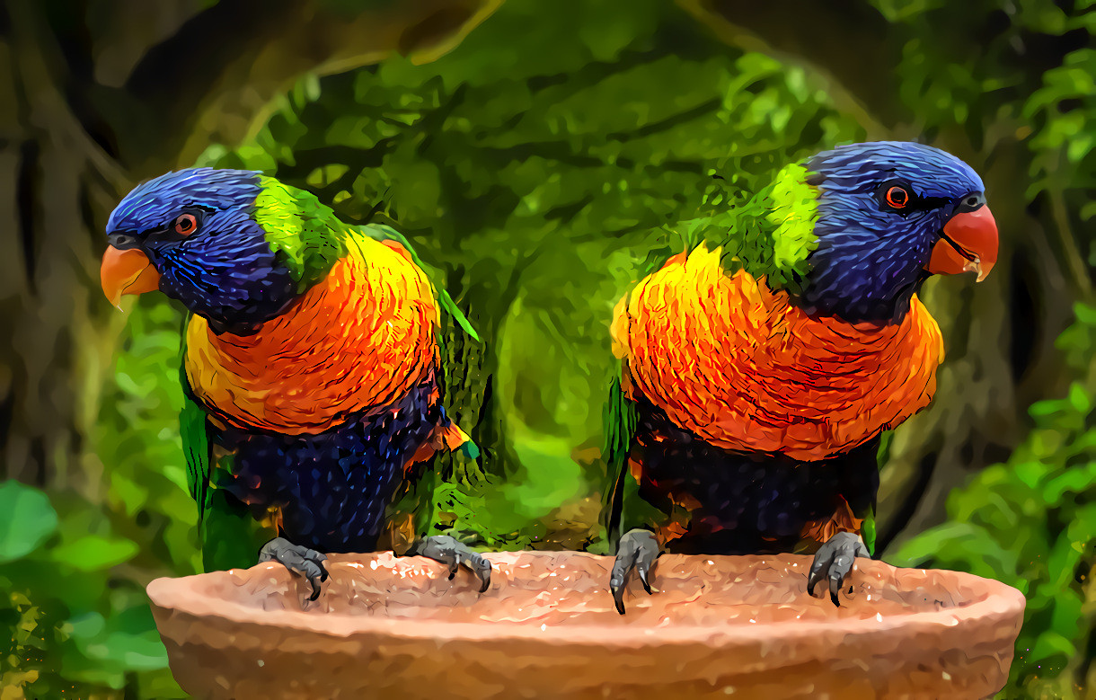 Rainbow Lorikeets