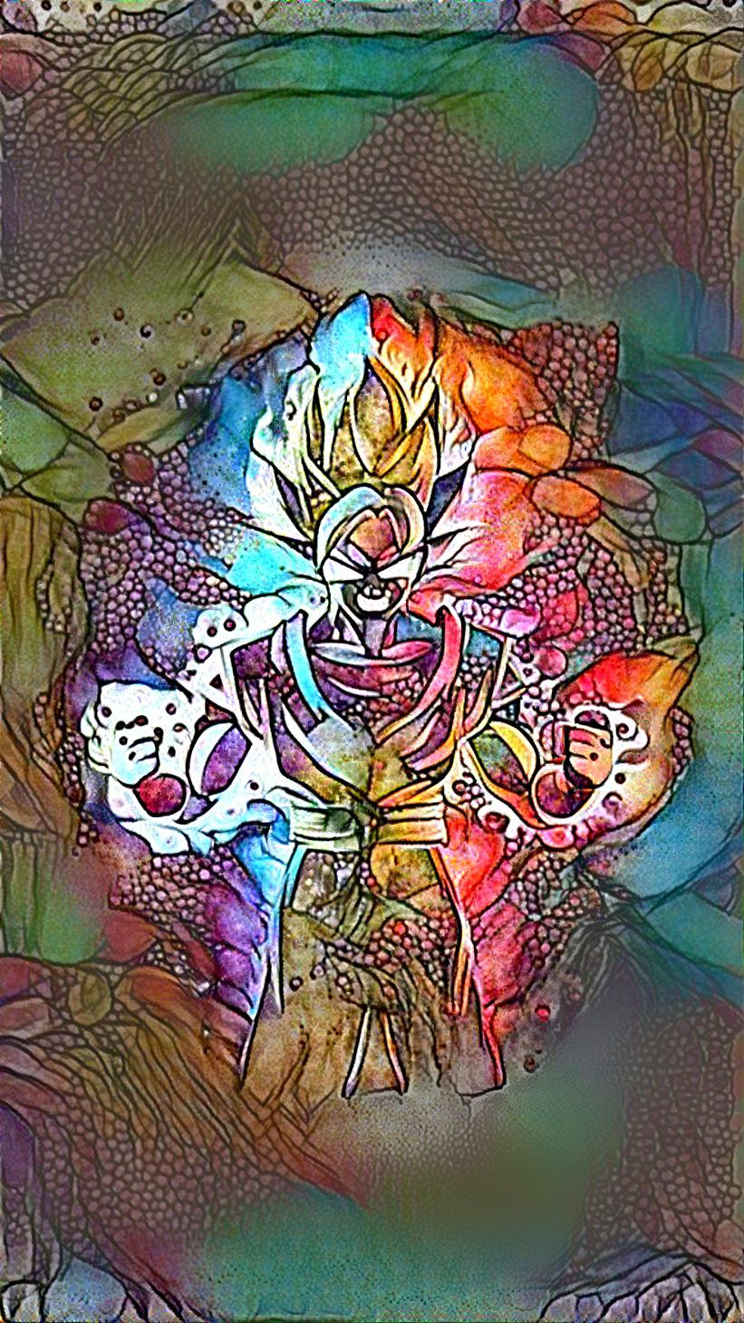 Prismatic flass Goku