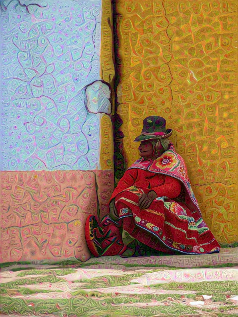 Indigenous Inca Woman, Peru