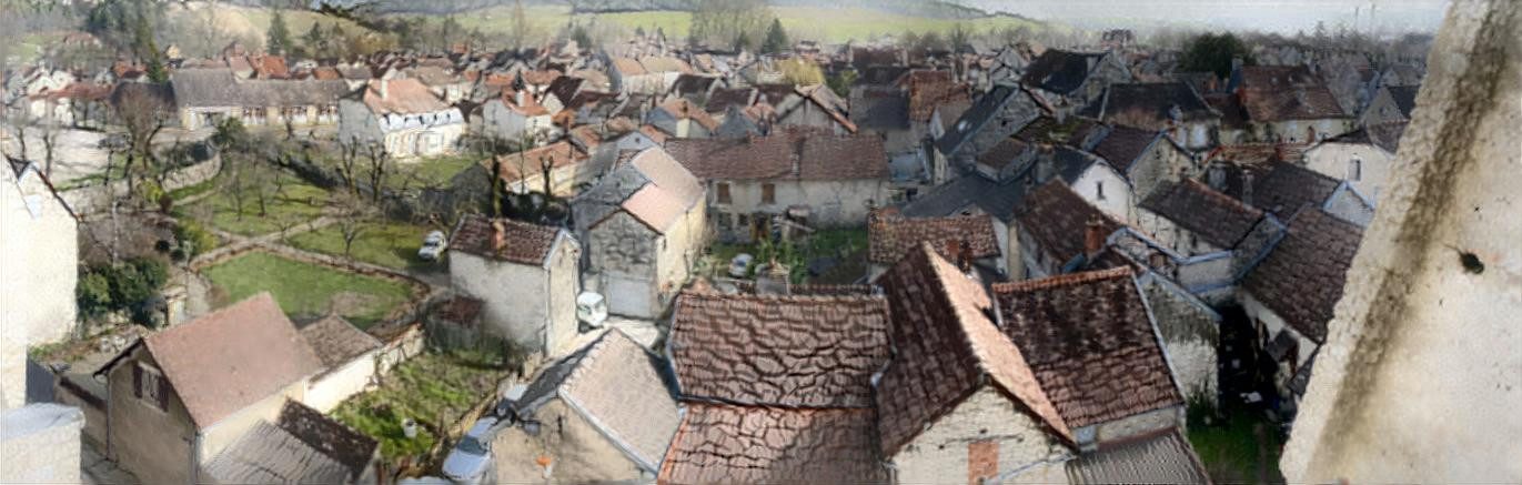 Village seen from the bell tower