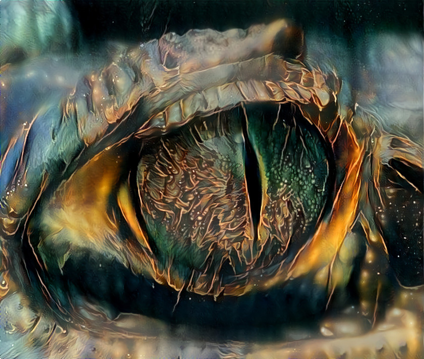 eye of a crocodile :)