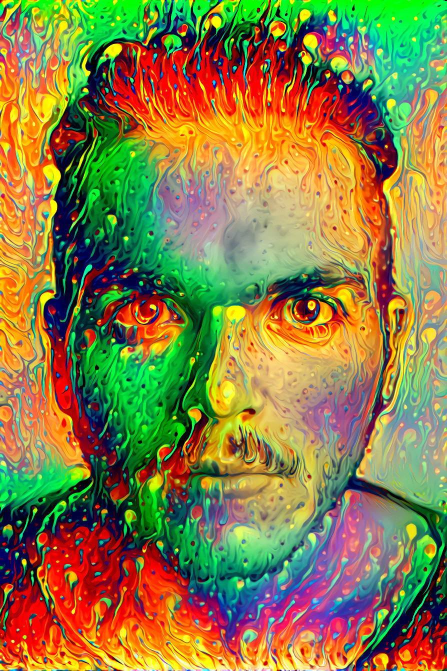 Oil Slick Portrait