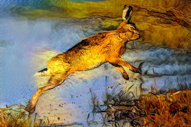 Van Gogh hare