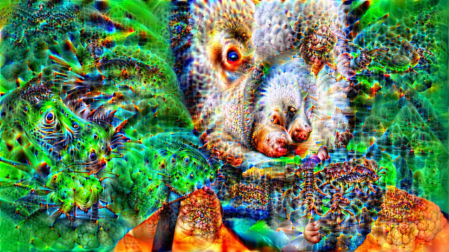 Astronaut jANK deep dream 1