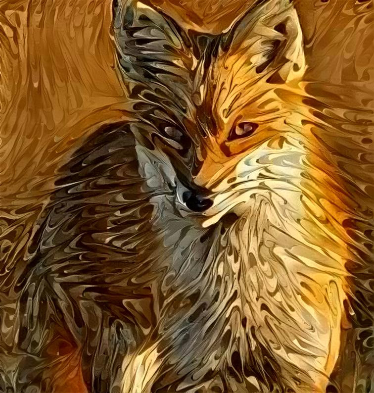 painted fox i think