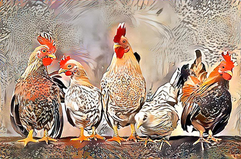 Ito Jakuchu's dream chickens