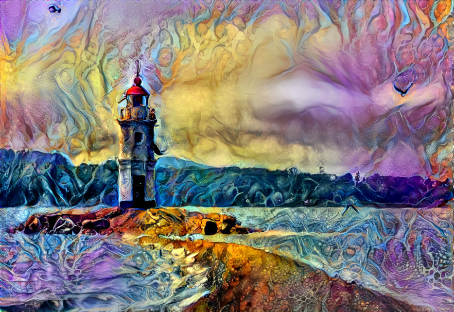 Lighthouse in Vladivostok