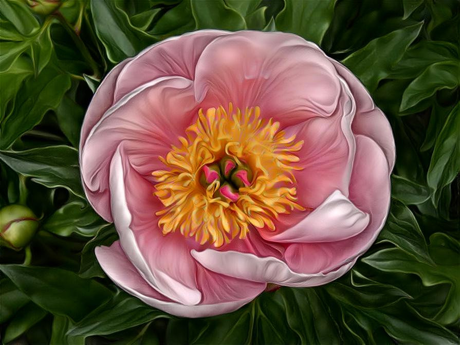 Peony Pink Swirl