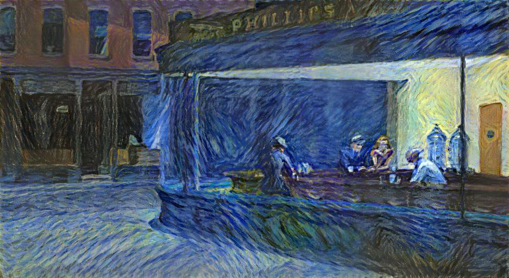 Starry nighthawks 