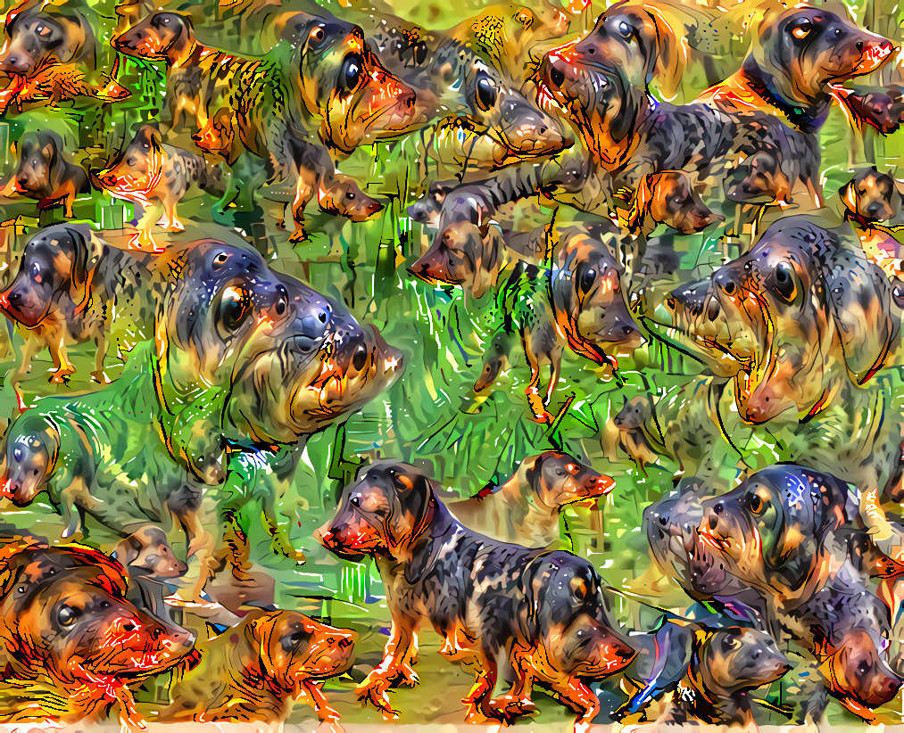 Van Gogh Loves Dachshunds