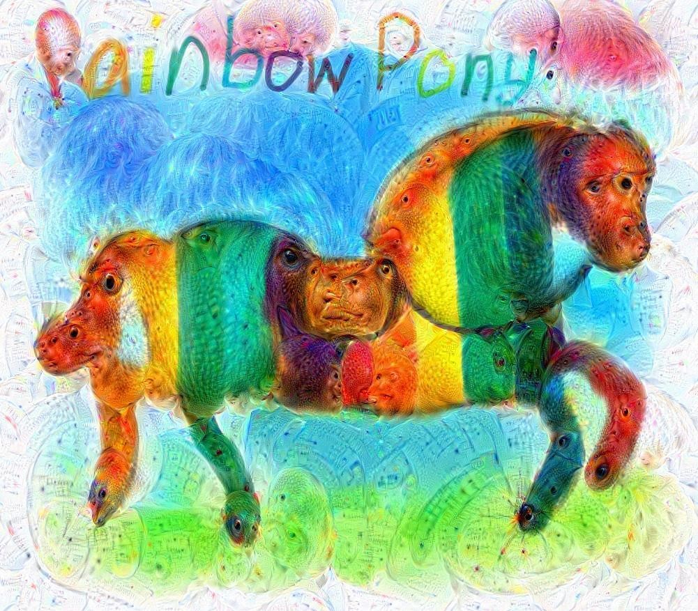 Rainbow Pony