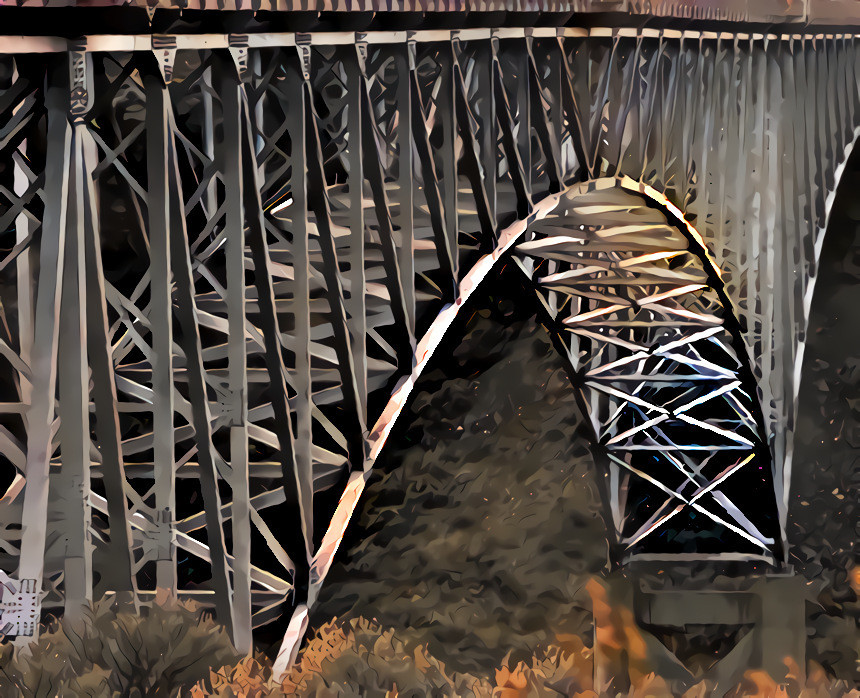 Bridge, Rio Grande Chasm, NM