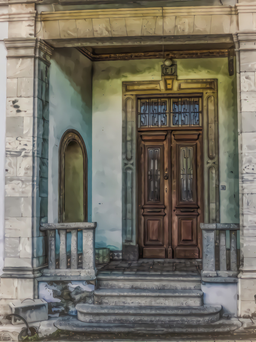 Old Building Entrance