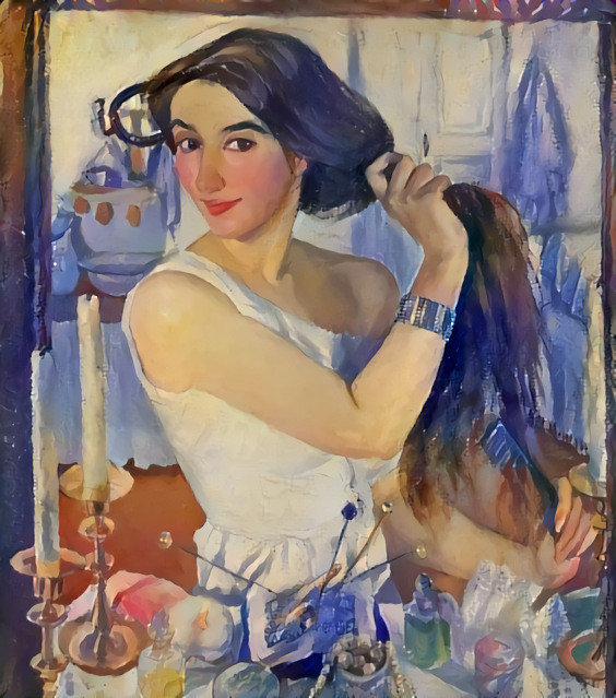 Zinaida Serebriakova selfie × Zinaida Serebriakova selfie