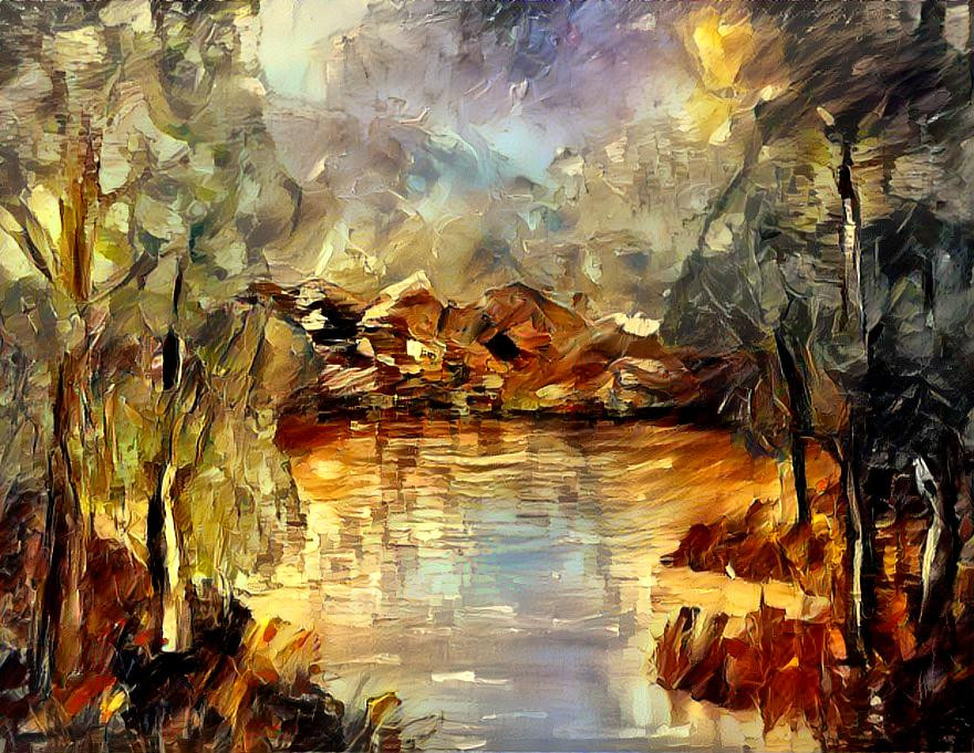 Digital Art by MJI- Pond 7