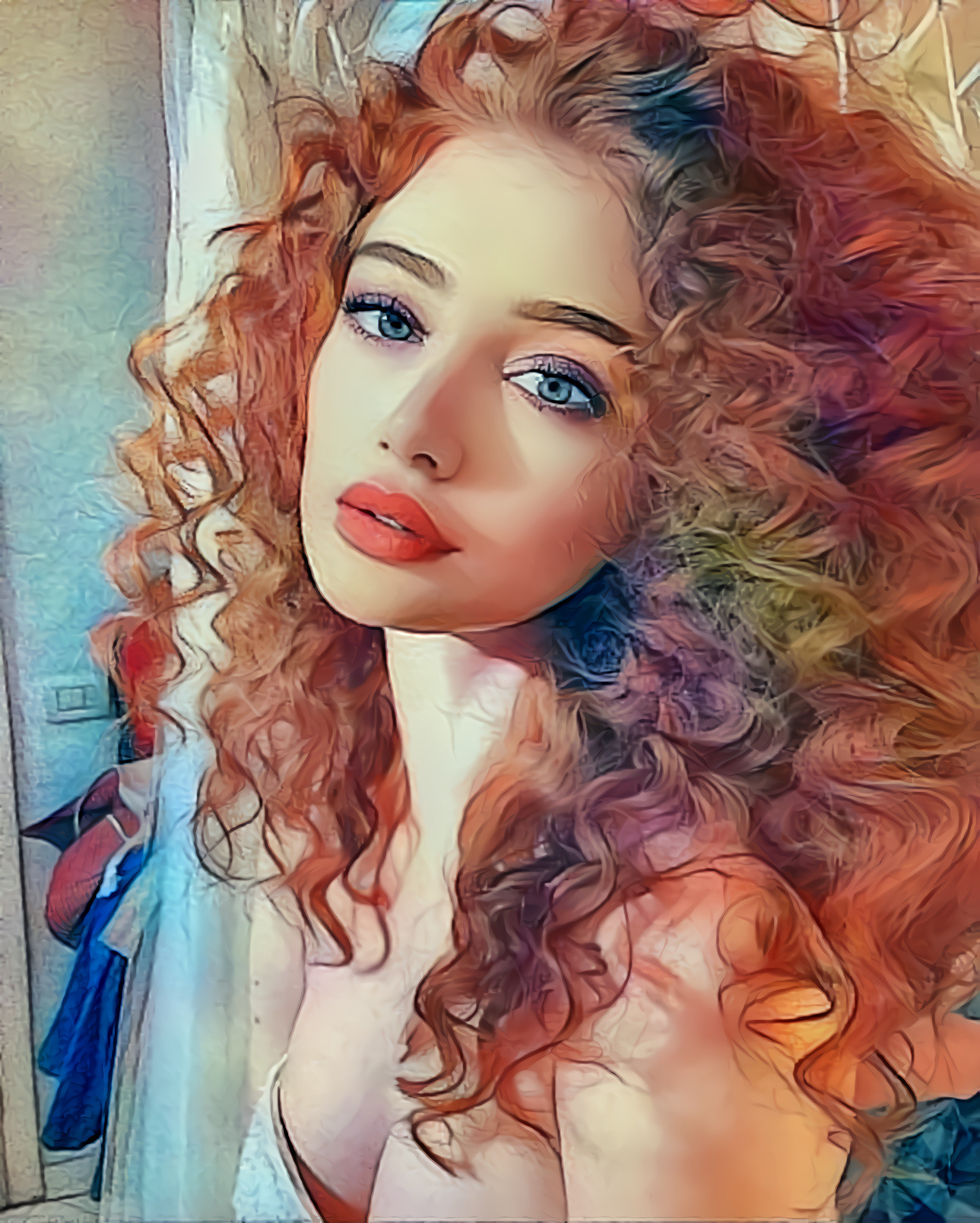 Curly Red Hair [FHD]