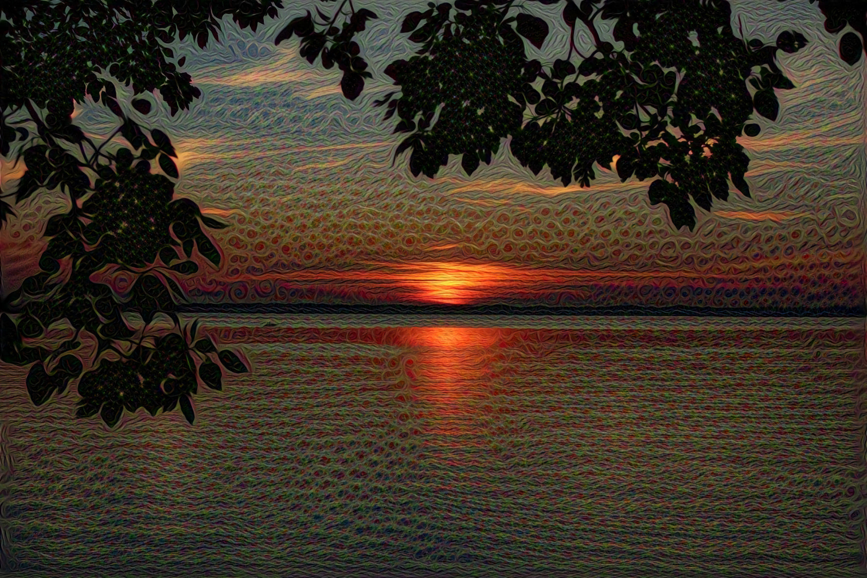 Chiemsee Lake, Sundown    Bavaria