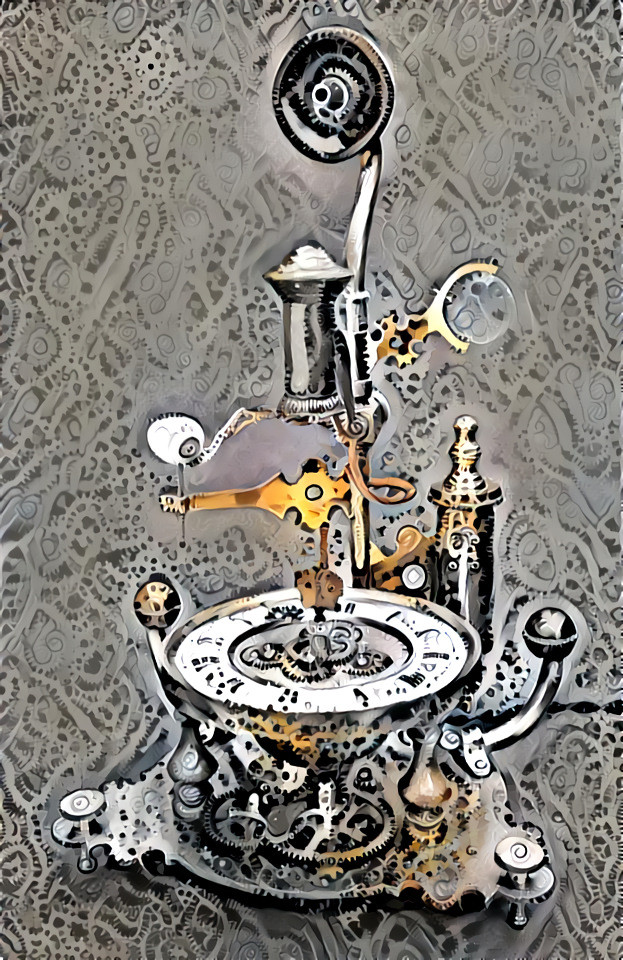 STEAMPUNK LABORATORY CLOCK.Mads Felsted Jacobsen