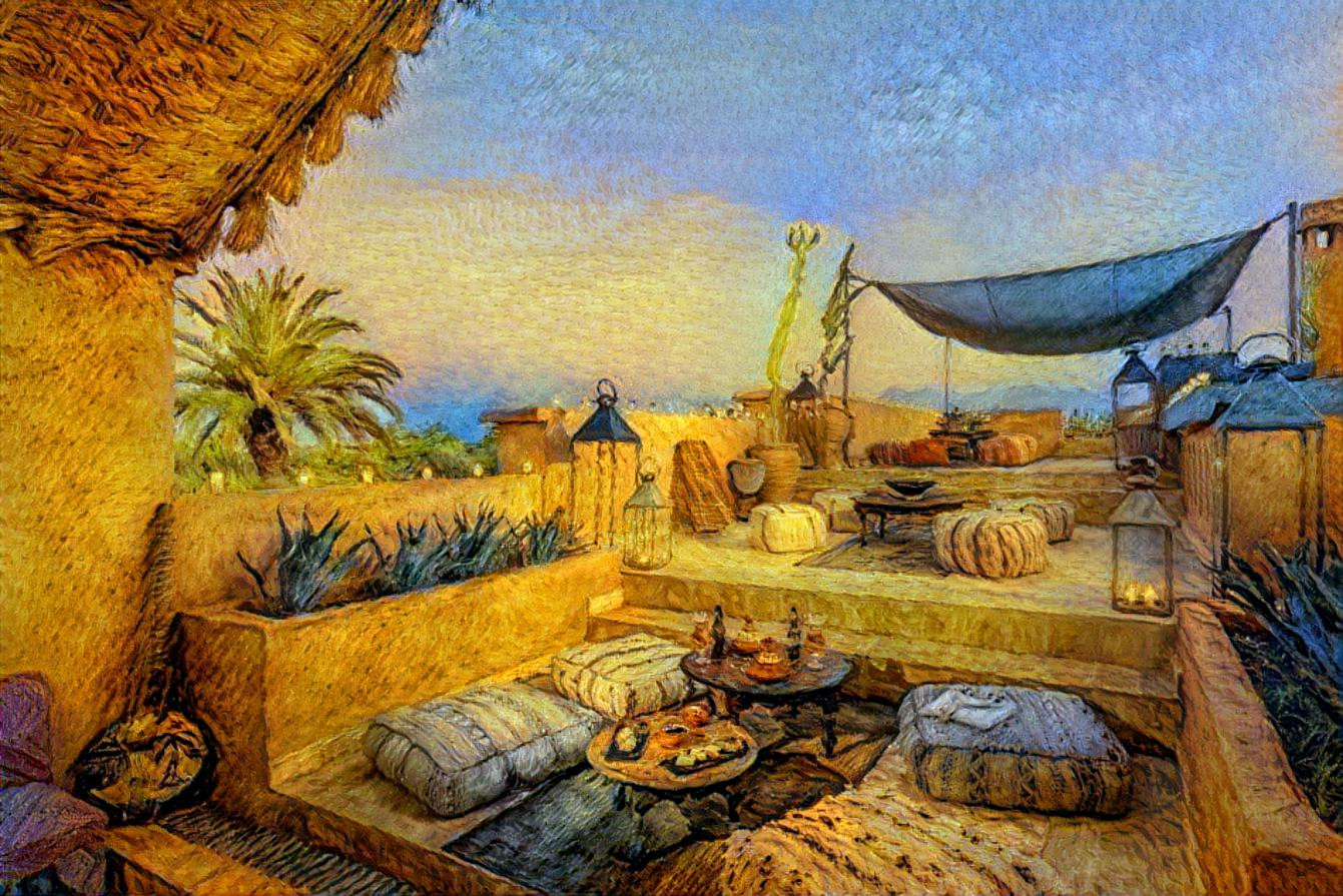 desert porch