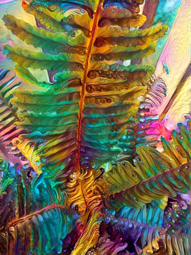 Big, Colorful Fern