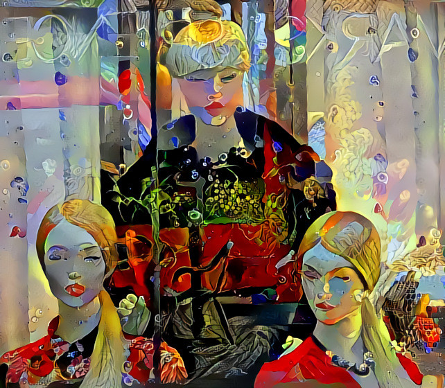 Three Sisters ~ mannequin art