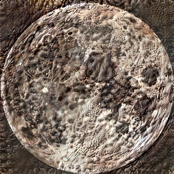 Moon + Mandelbulb